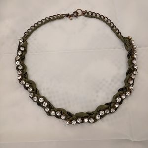 J. Crew Crystal and Chain